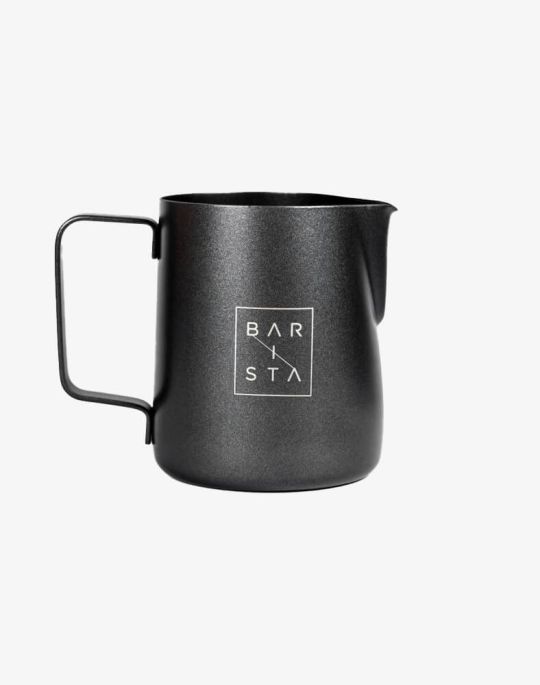 Barista Black Non Stick Coffee Milk Frothing Jug