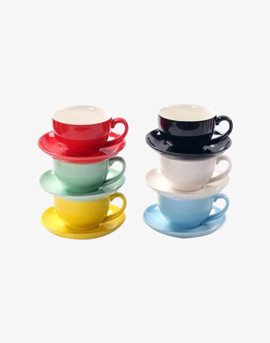 Barista Classic Ceramic Latte Cup